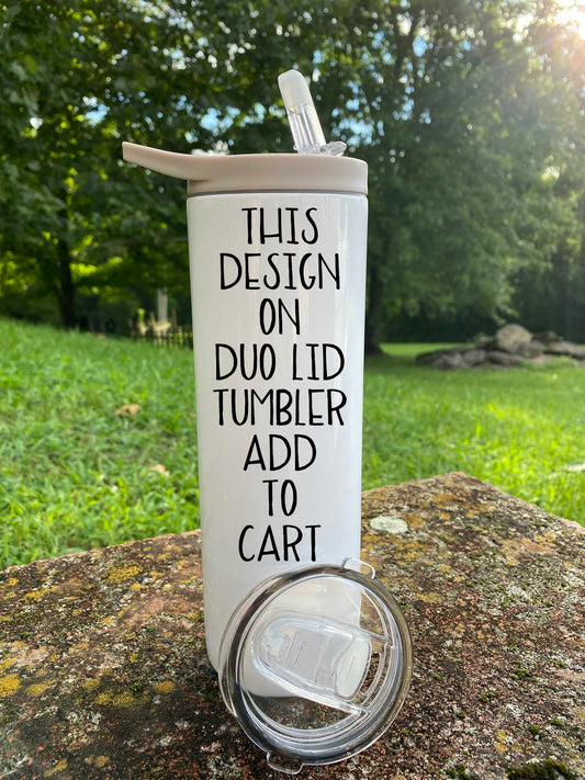 Nigerian Dwarf Goat "Storytime™" Tumbler Design