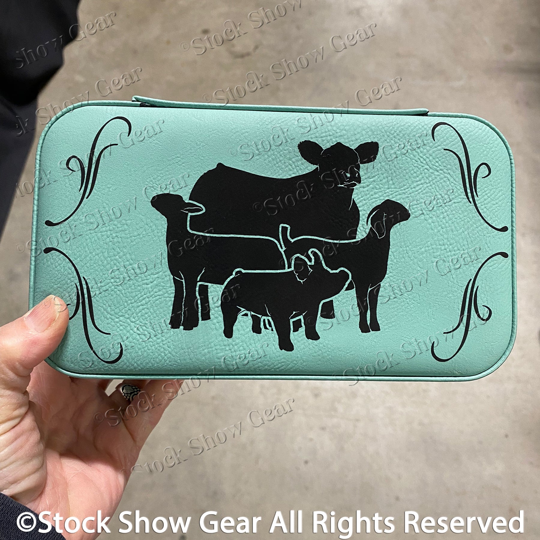 Livestock Group-Large Jewelry Boxes-Add Personalization – Stock