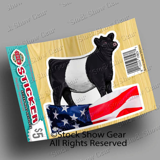 Belted Galloway Stickers
