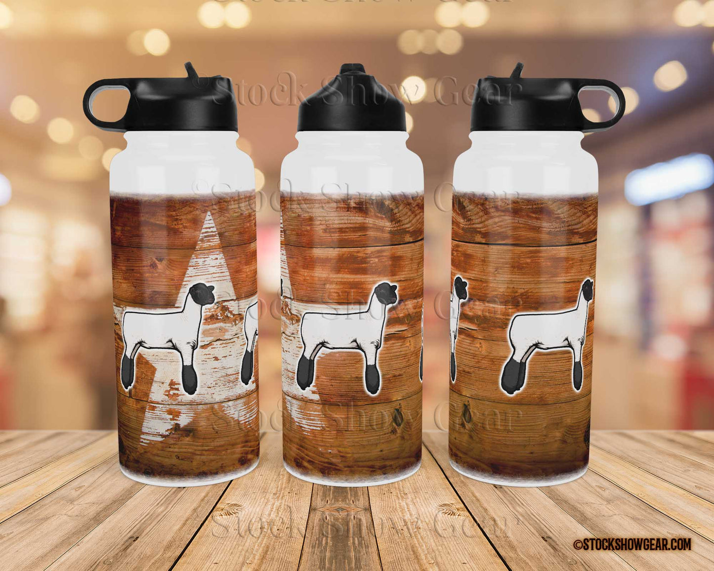 Black Face Lambs "Star Wood" Water Canteen