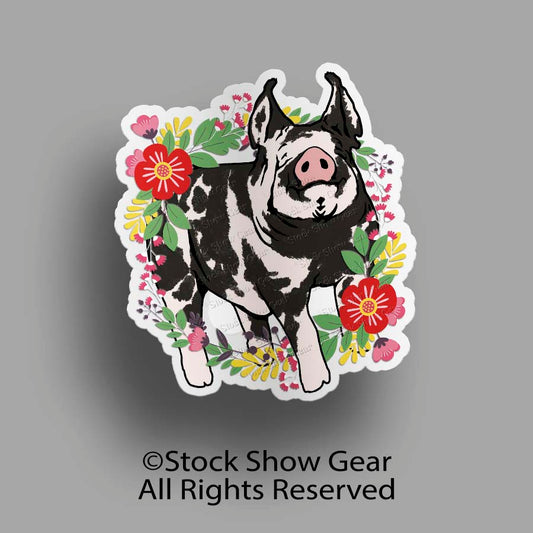 Calico Pig Stickers