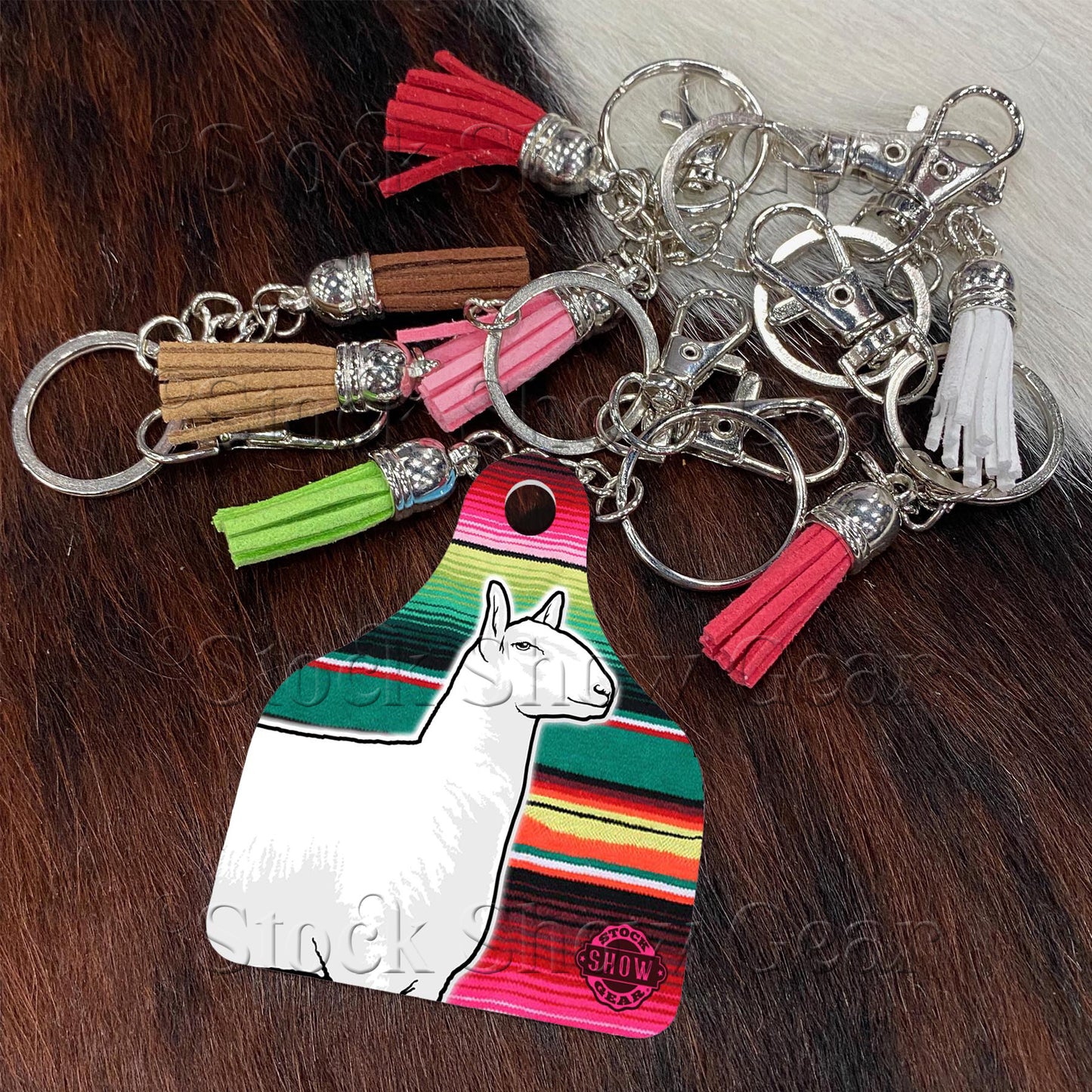 Cheviot Sheep Keychains