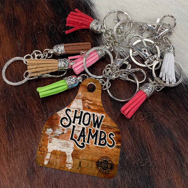Show Lamb Keychains