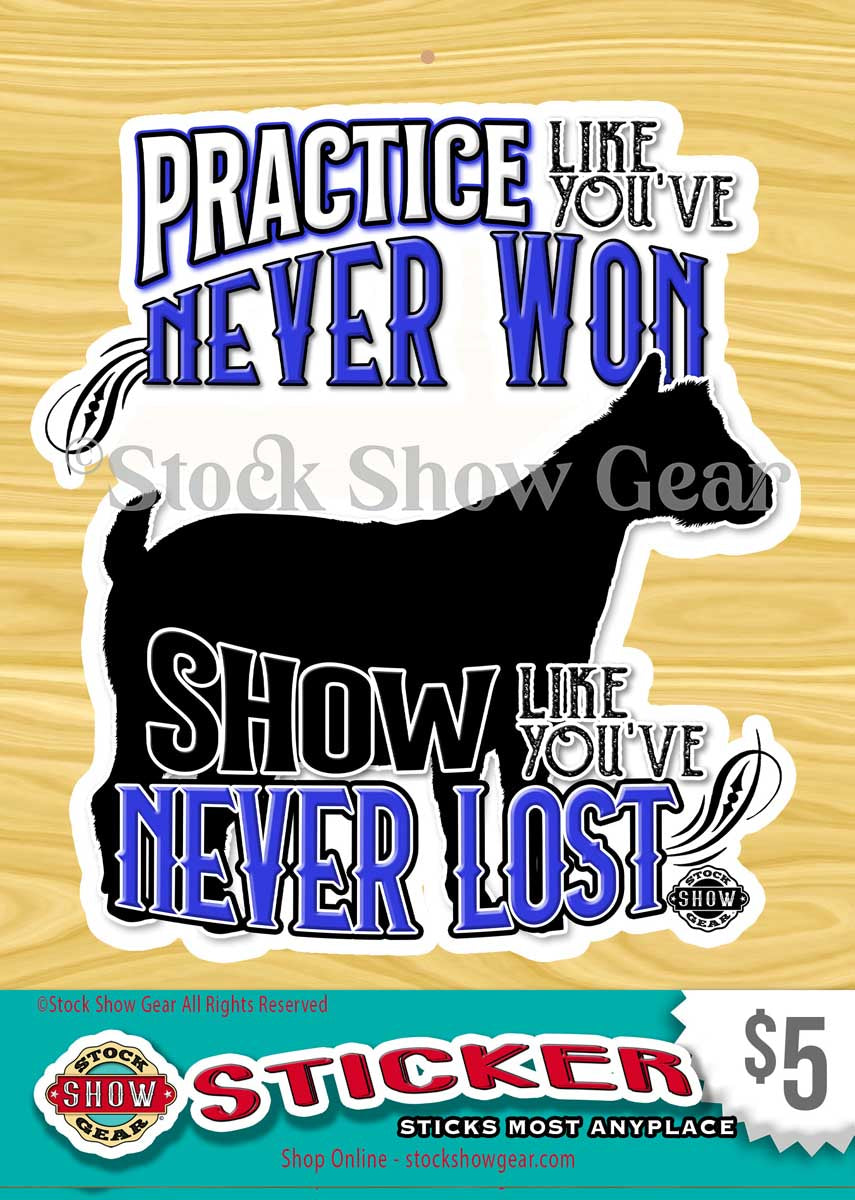 Encouraging Pygmy Goat Stickers