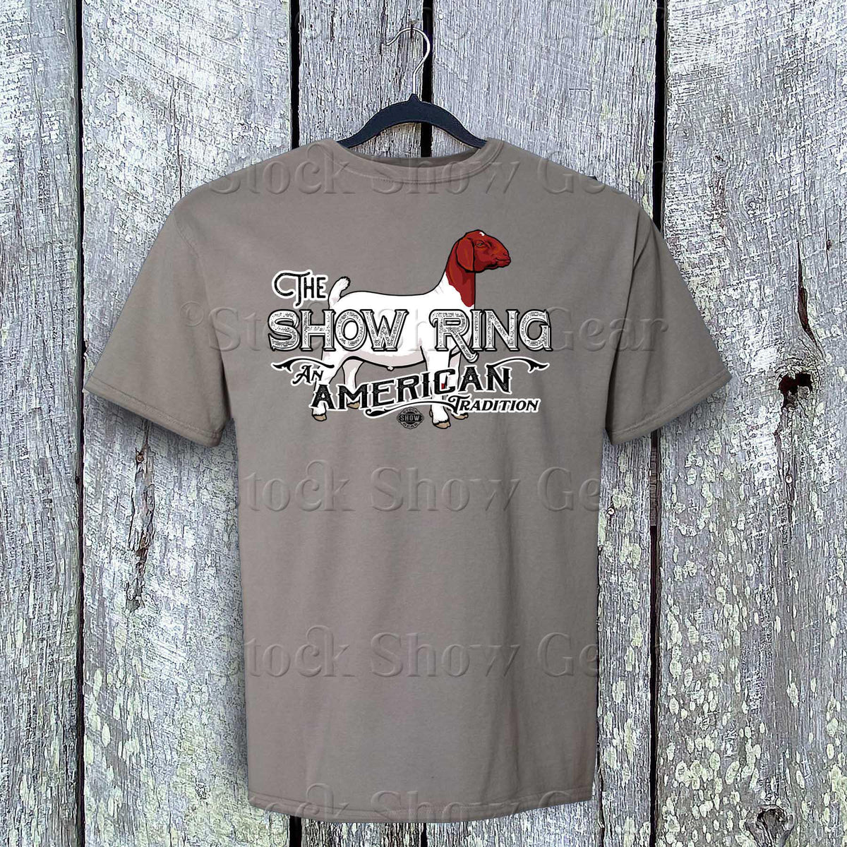 Boer Goat Wether "Show Ring" Apparel Stock Show Gear