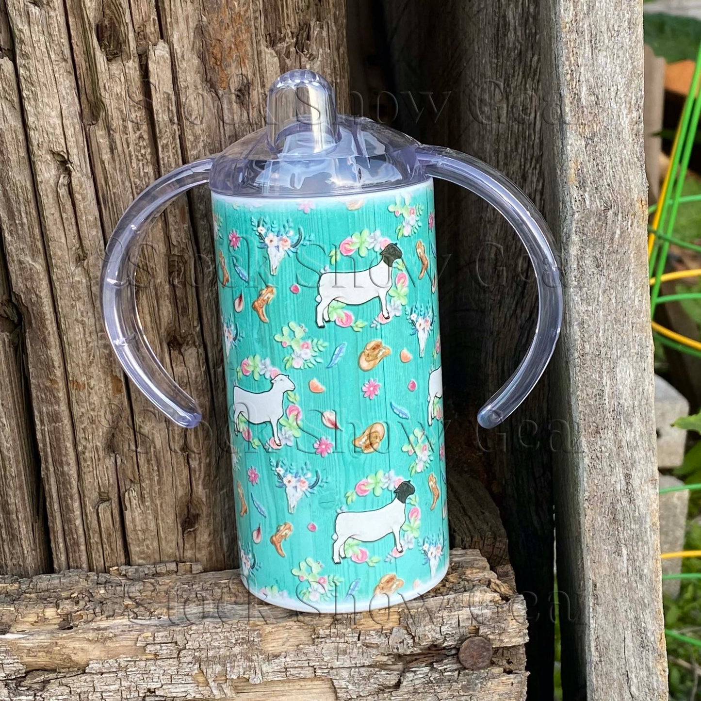 Dorper "Western Boho" Sippy Training Cup