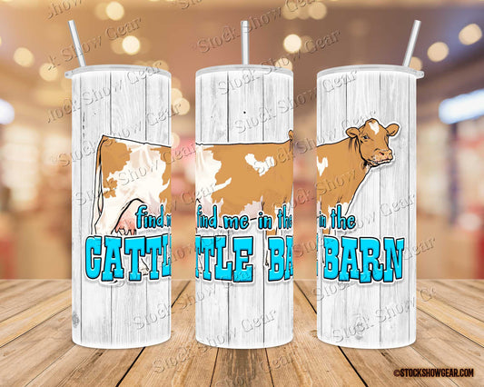 Guernsey "Find Me" Tumbler Design