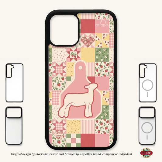 Show Lamb Phone Cases | Quilt Design