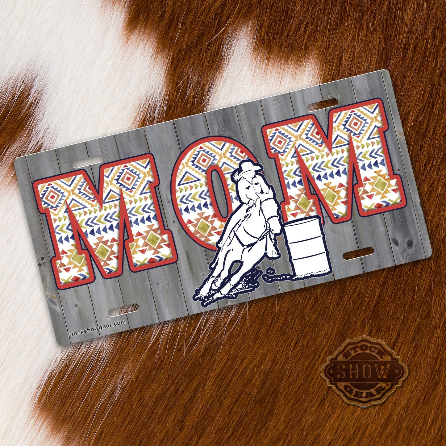 Barrel Racer "Mom" License Plates