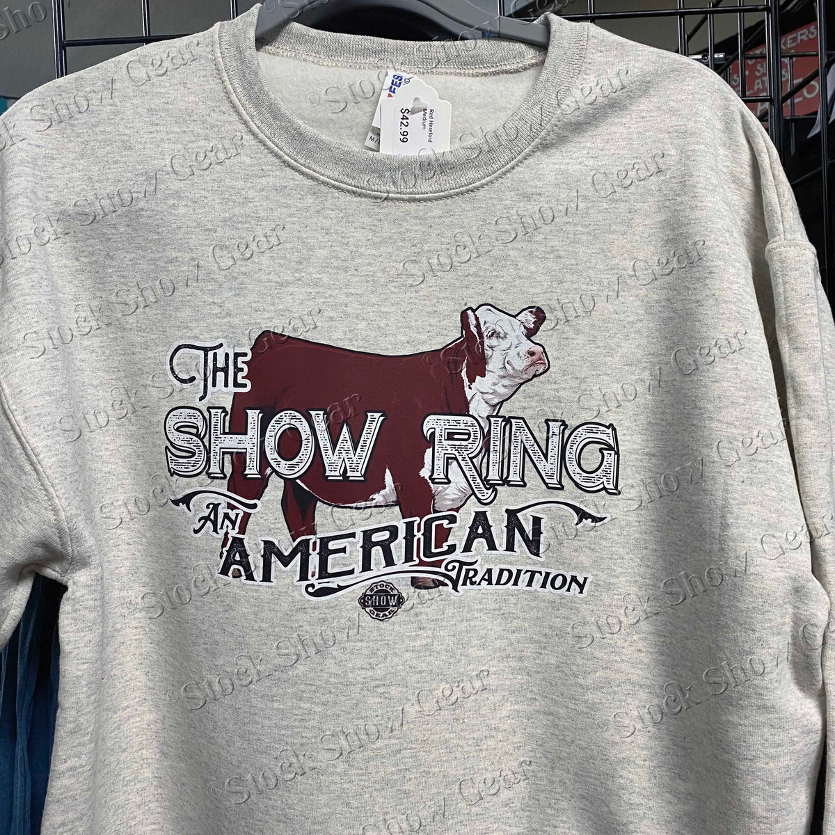 Red Hereford Heifer "Show Ring™" Apparel Stock Show Gear