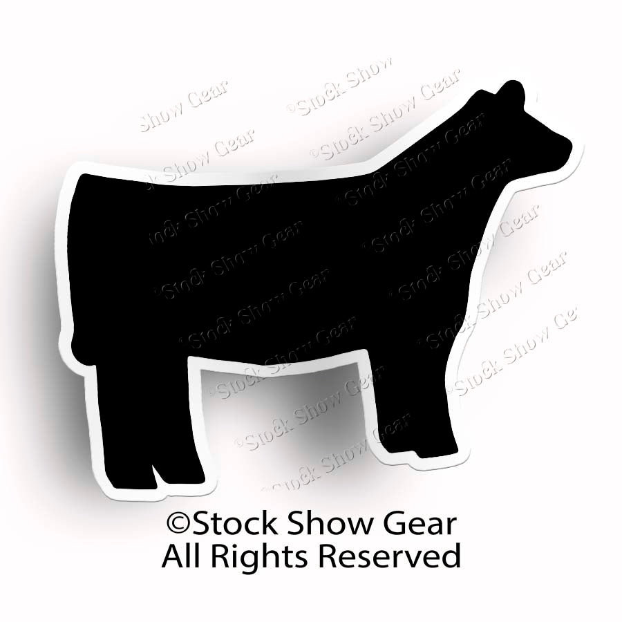Show Heifer Stickers