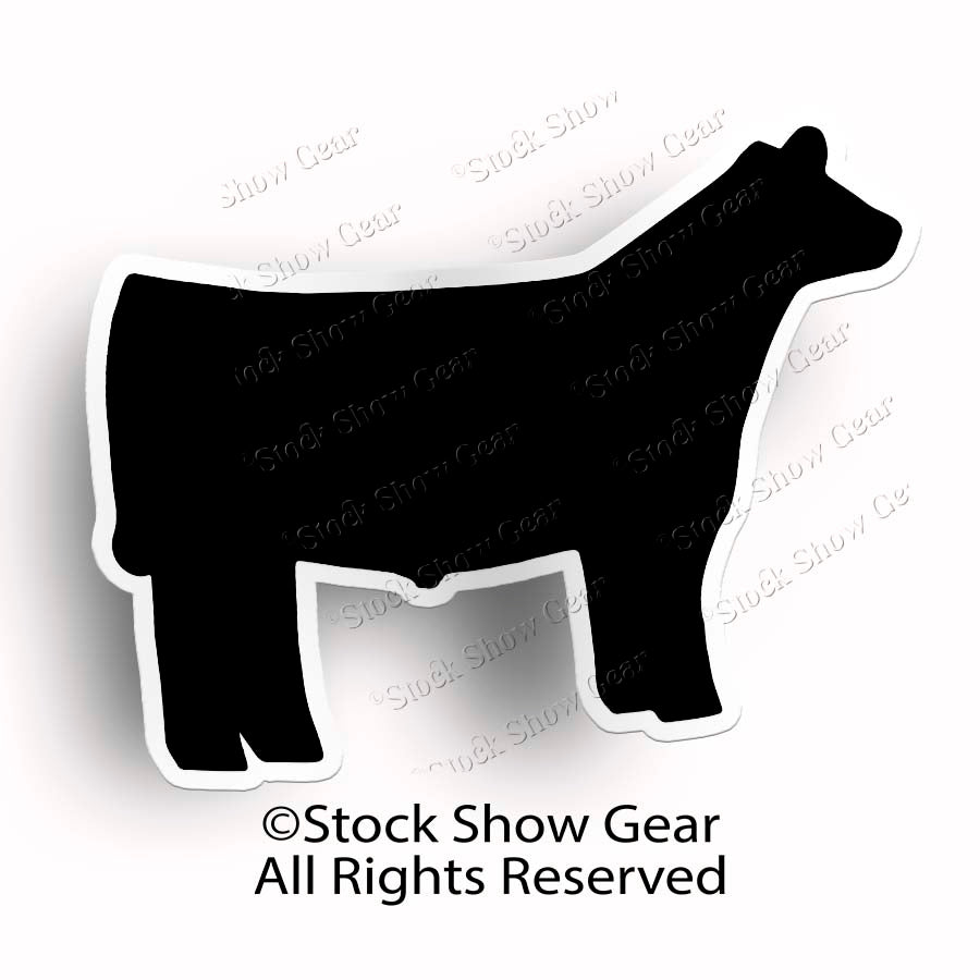 Show Steer Stickers