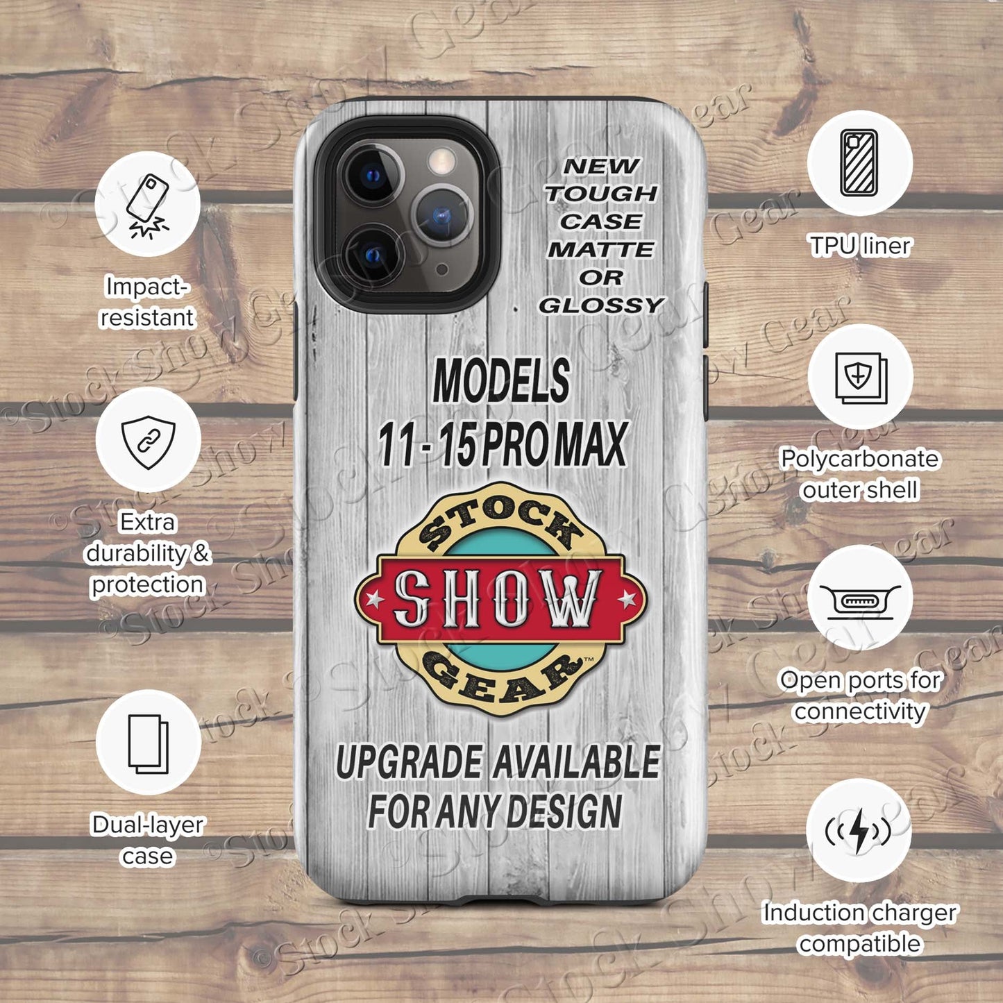 Show Cattle + Pig Phone Cases Made to Order