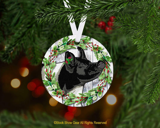 Hampshire Pig Christmas Ornaments