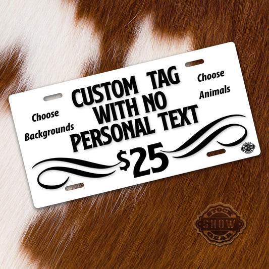Personalized Farm License Plates-Made to Order