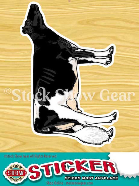 Holstein Dairy Cow Stickers
