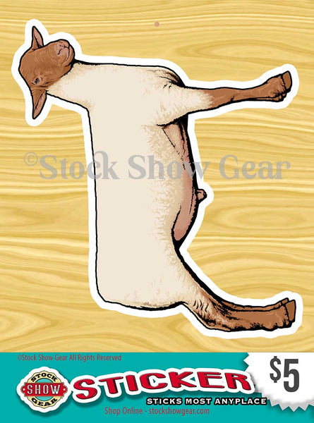Tunis Sheep Stickers