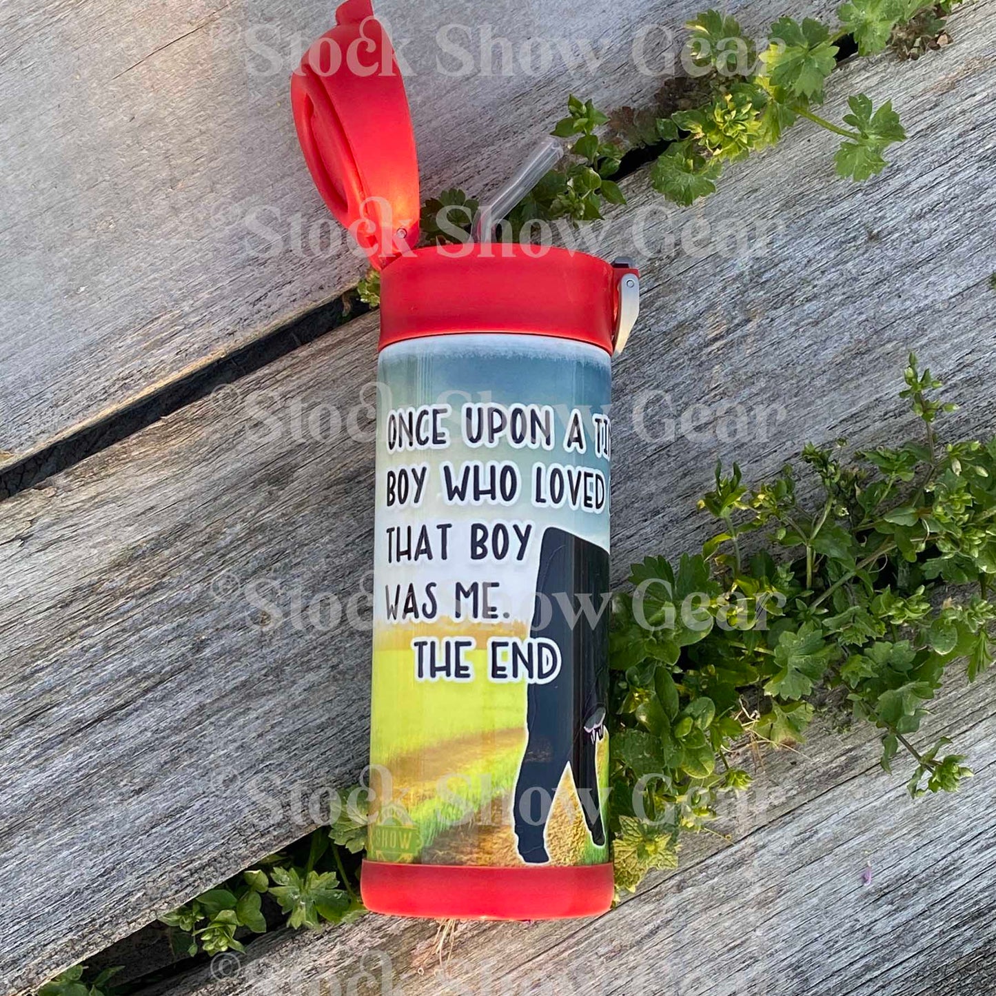 Black Angus "Story Time" Flip Sip Tumbler