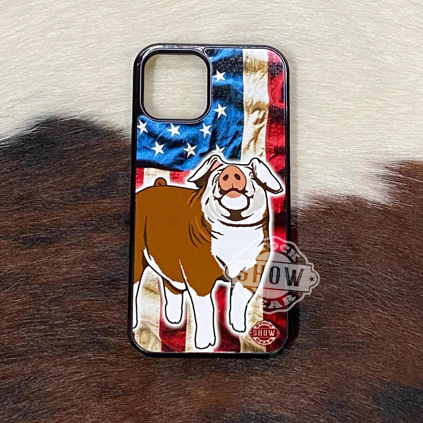 Hereford Pig Phone Cases