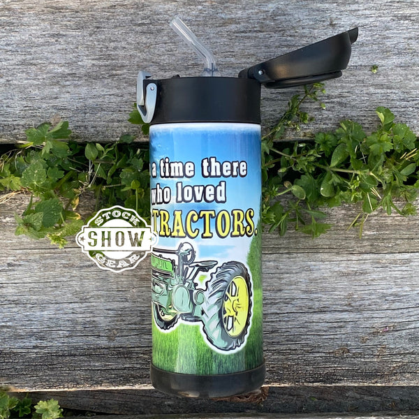 Green Tractor-Once Upon a Time Flip Sip Tumbler