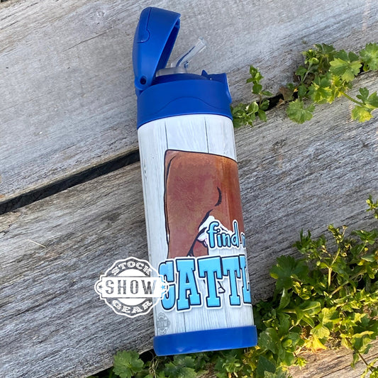 Red Hereford-Find Me Flip Sip Tumbler