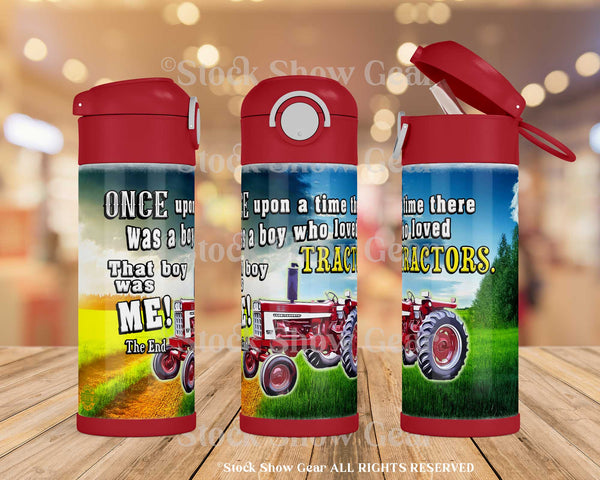 Red Tractor-Once Upon a Time Flip Sip Tumbler