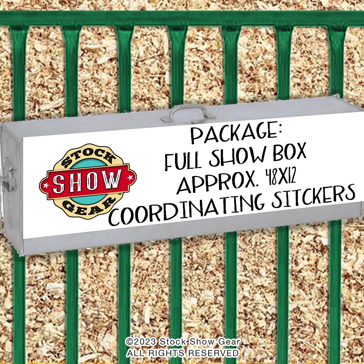 Show Box Vinyl Stickers-Made to Order