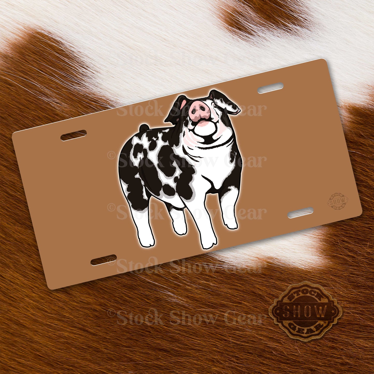 Spot Pig License Plates