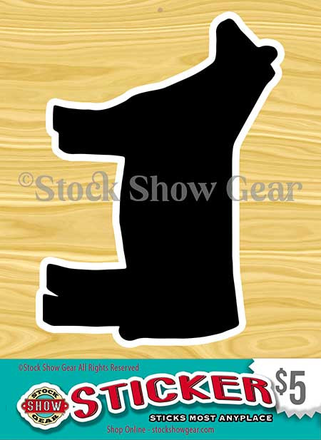 Show Heifer Stickers