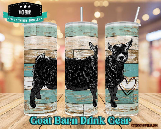 Pygmy Goat "Beach Board" Tumblers
