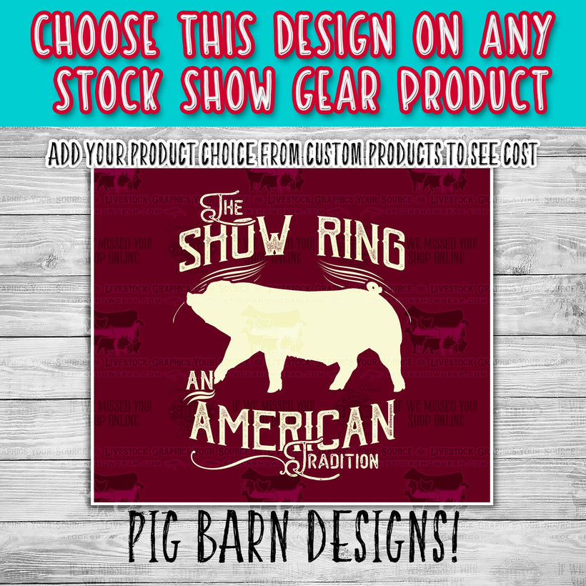 Pig Barn Pre-Created Designs