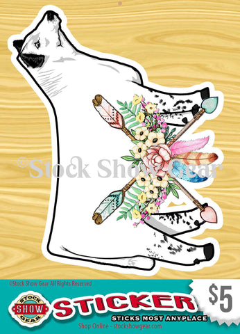 White Park Cattle Stickers