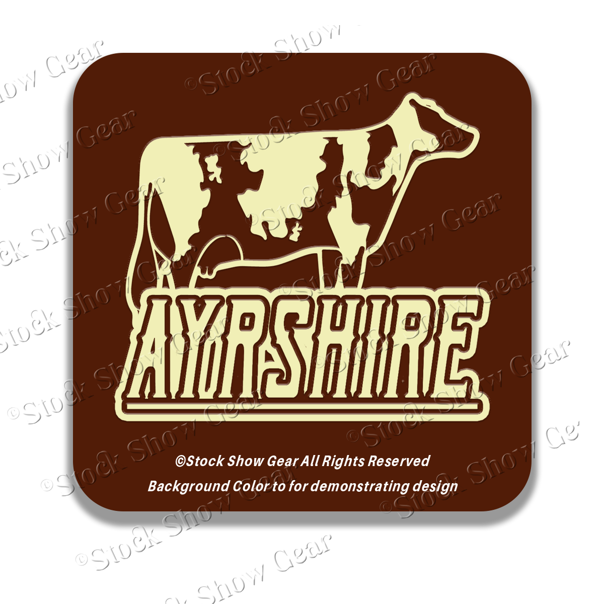 Dairy Left Chest Add-on Print Only