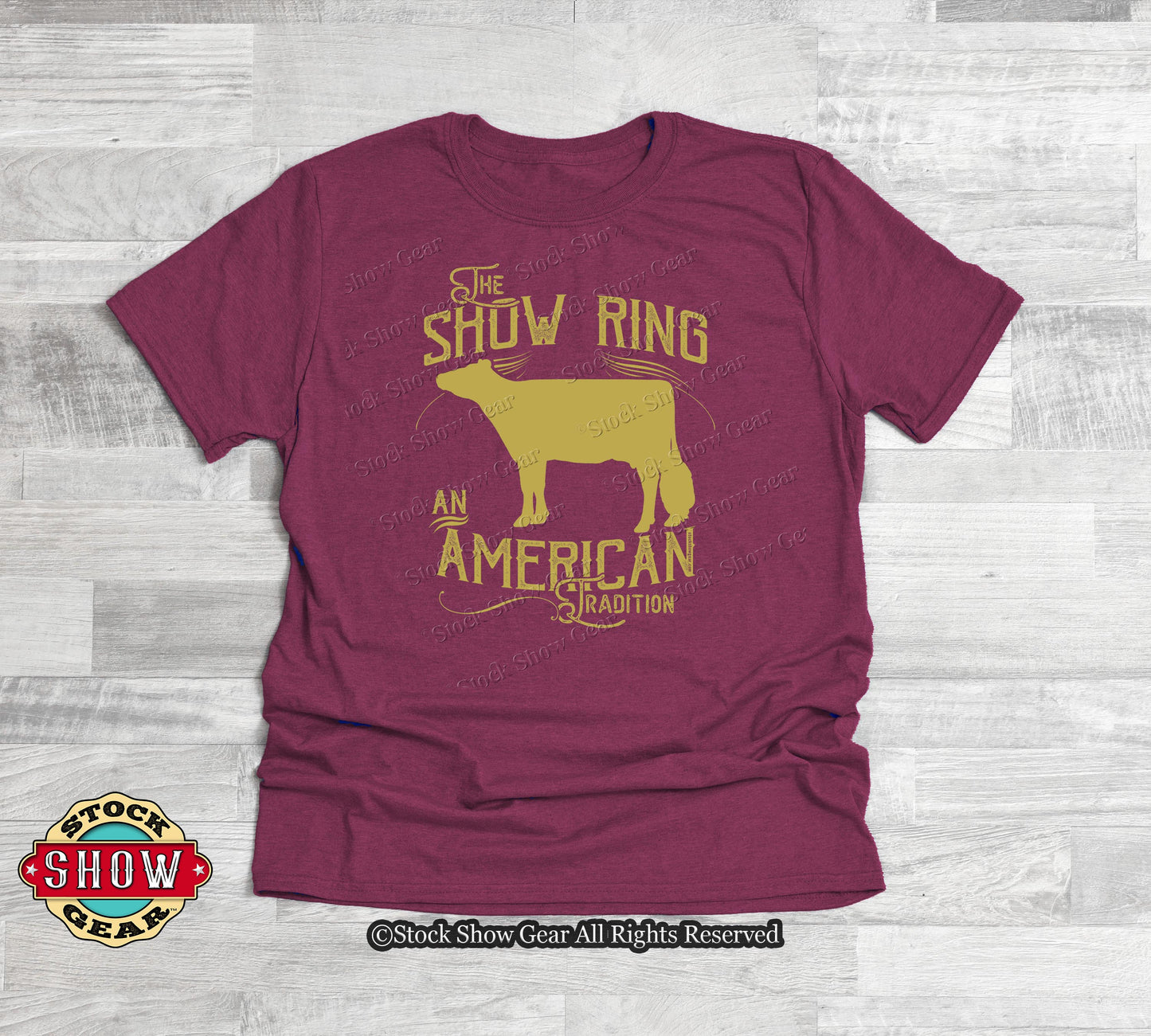 Holstein Cow T-shirts - Original Show Ring Design - Clearance Colors