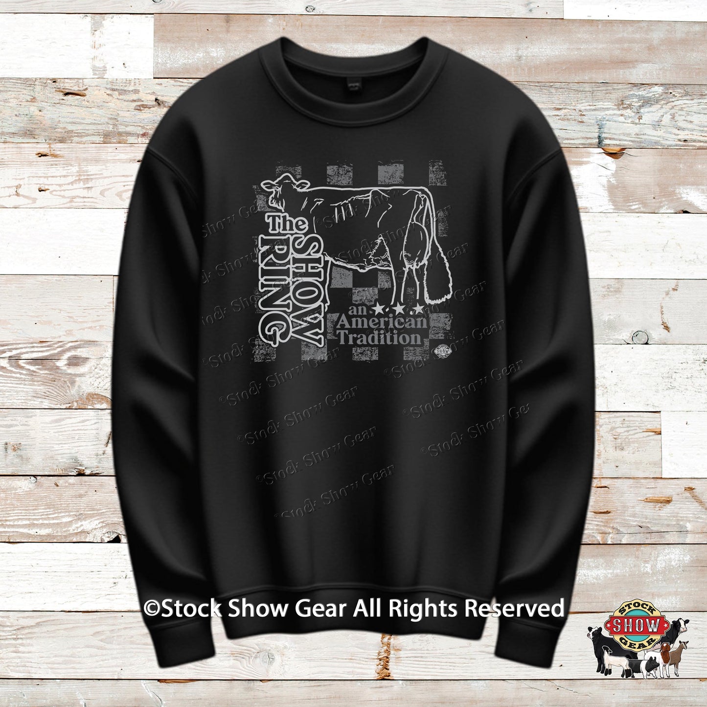 Dairy Cattle Checkerboard-Show Ring Apparel