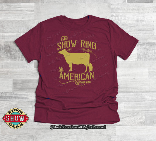 Jersey Cow T-shirts - Original Dairy Show Ring Design - Last Call