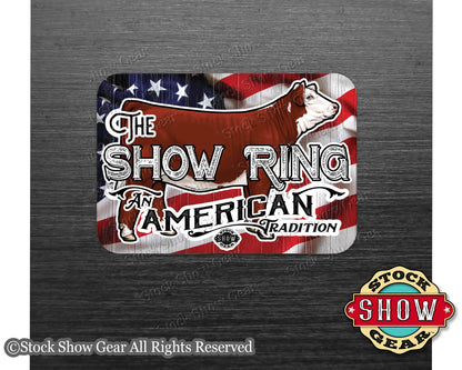 Red Hereford Cattle Magnets - Variety of Designs