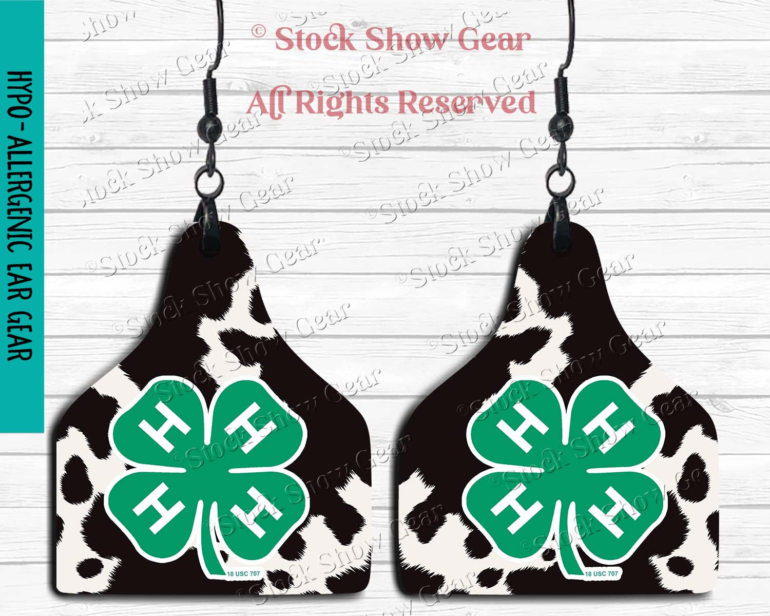 4-H Earring Designs