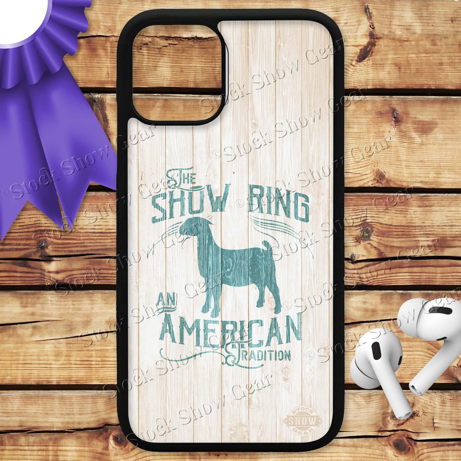 Goat "Show Ring" Phone Cases