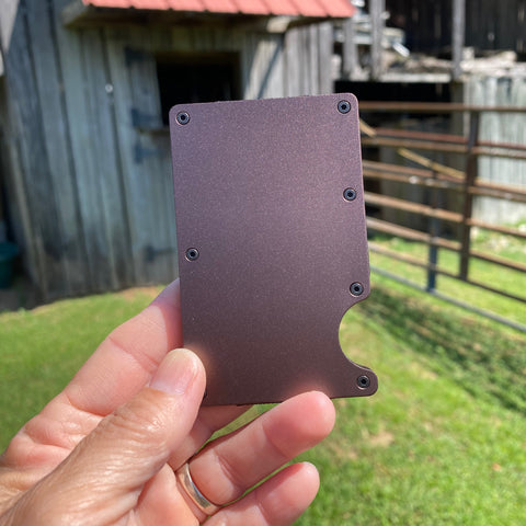 Engraved Minimalist Wallet Color Options