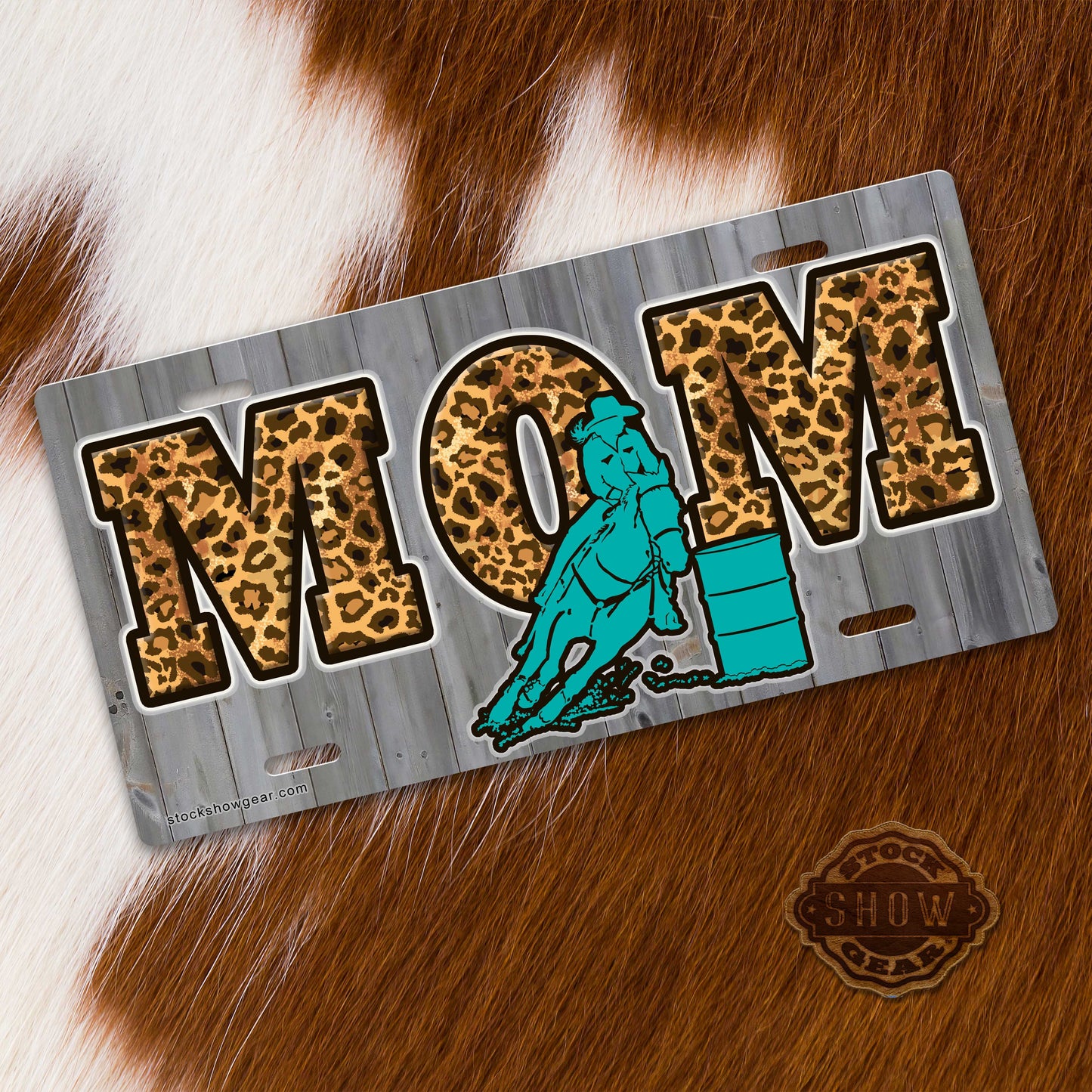 Barrel Racer "Mom" License Plates