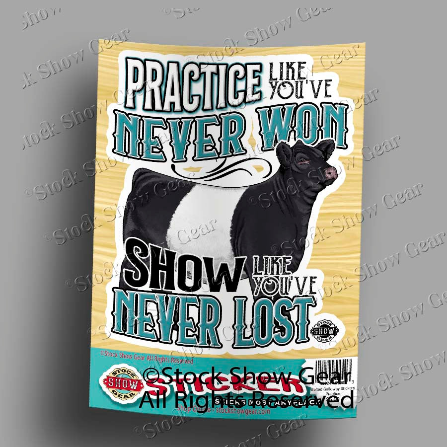 Belted Galloway Stickers
