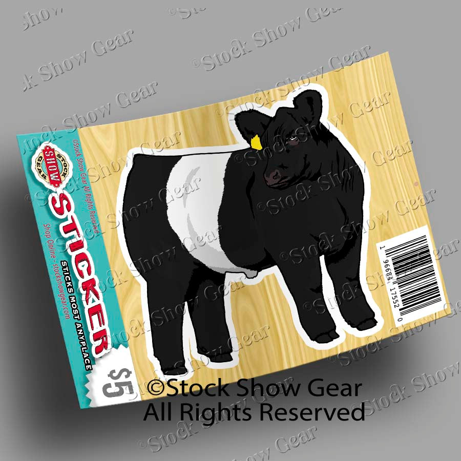 Belted Galloway Stickers