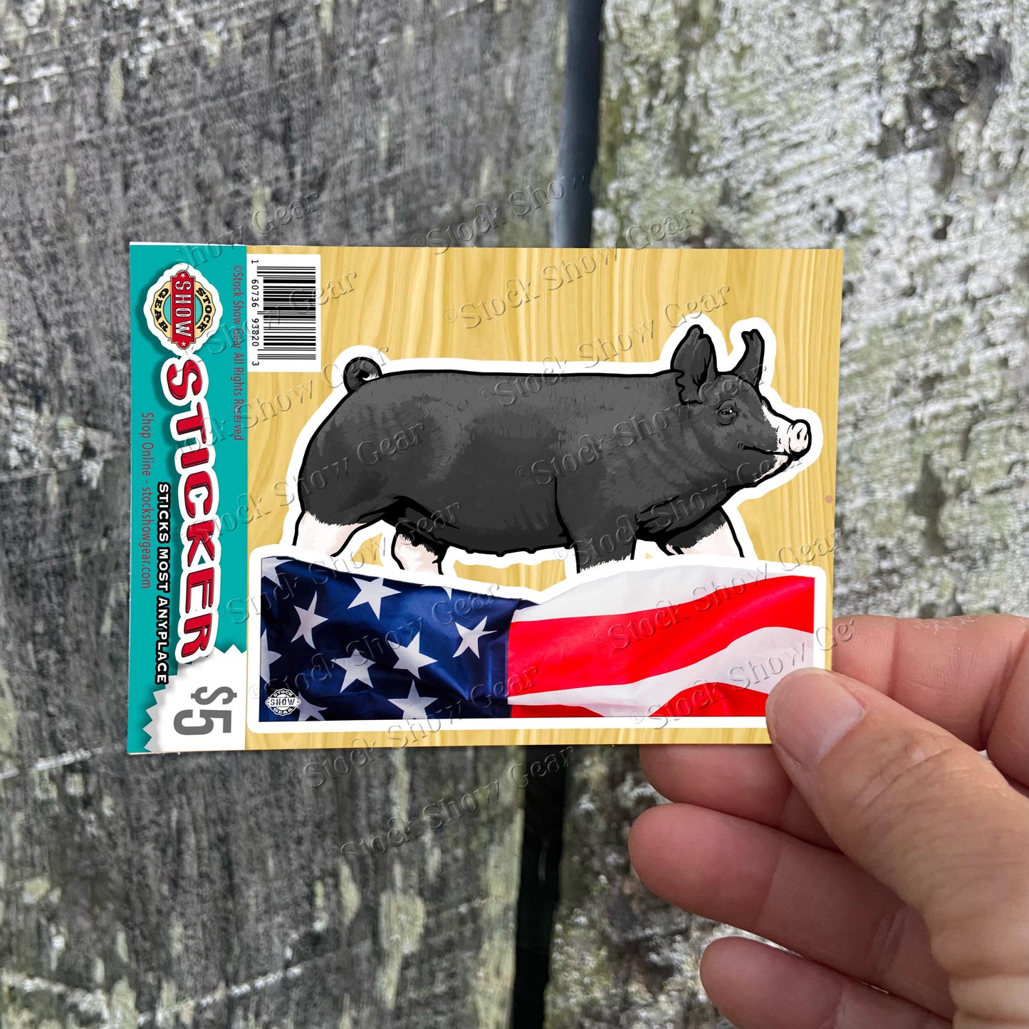 Berkshire Pig Sticker Designs