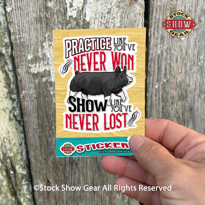 Berkshire Pig Sticker Designs