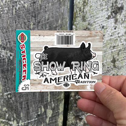 Berkshire Pig Sticker Designs