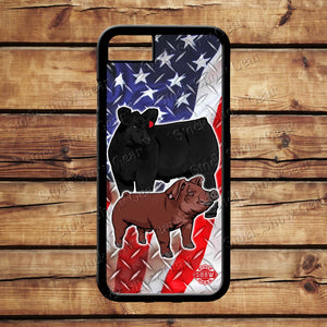 Cattle + Pig Phone Cases