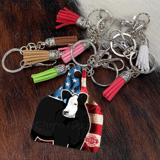 Black Baldy Keychains
