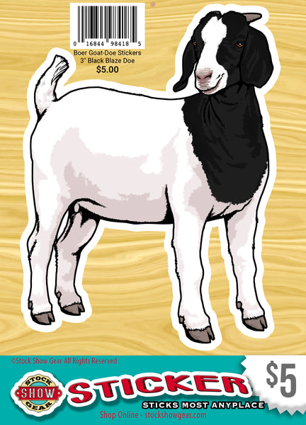 Boer Goat Stickers