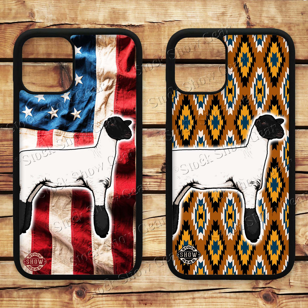 Sheep Case Black Face Sheep Phone Case Designs – Stock Show Gear